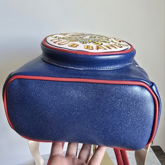 Loungefly New The Beatles SGT Peppers Lonely Hearts Club Band Fan Mini Backpack - Picture 7 of 12